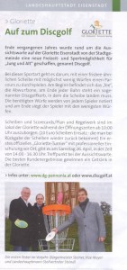 Artikel Eröffnung Gloriette